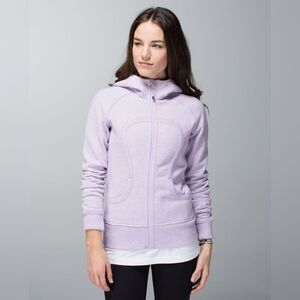 LULULEMON Scuba II Heathered Pretty Purple / Lilac Athleisure Casual Hoody 4